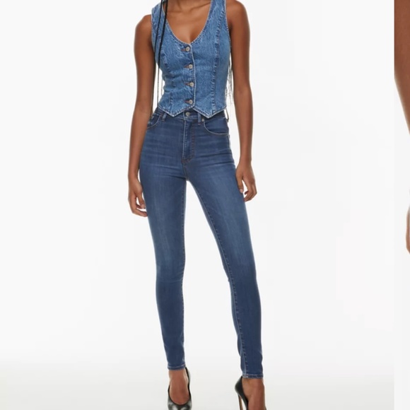 Denim Forum Lola High Rise Jean - Picture 1 of 4